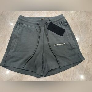 Alphalete Women's Athletic Shorts in Charcoal Gray.NWT